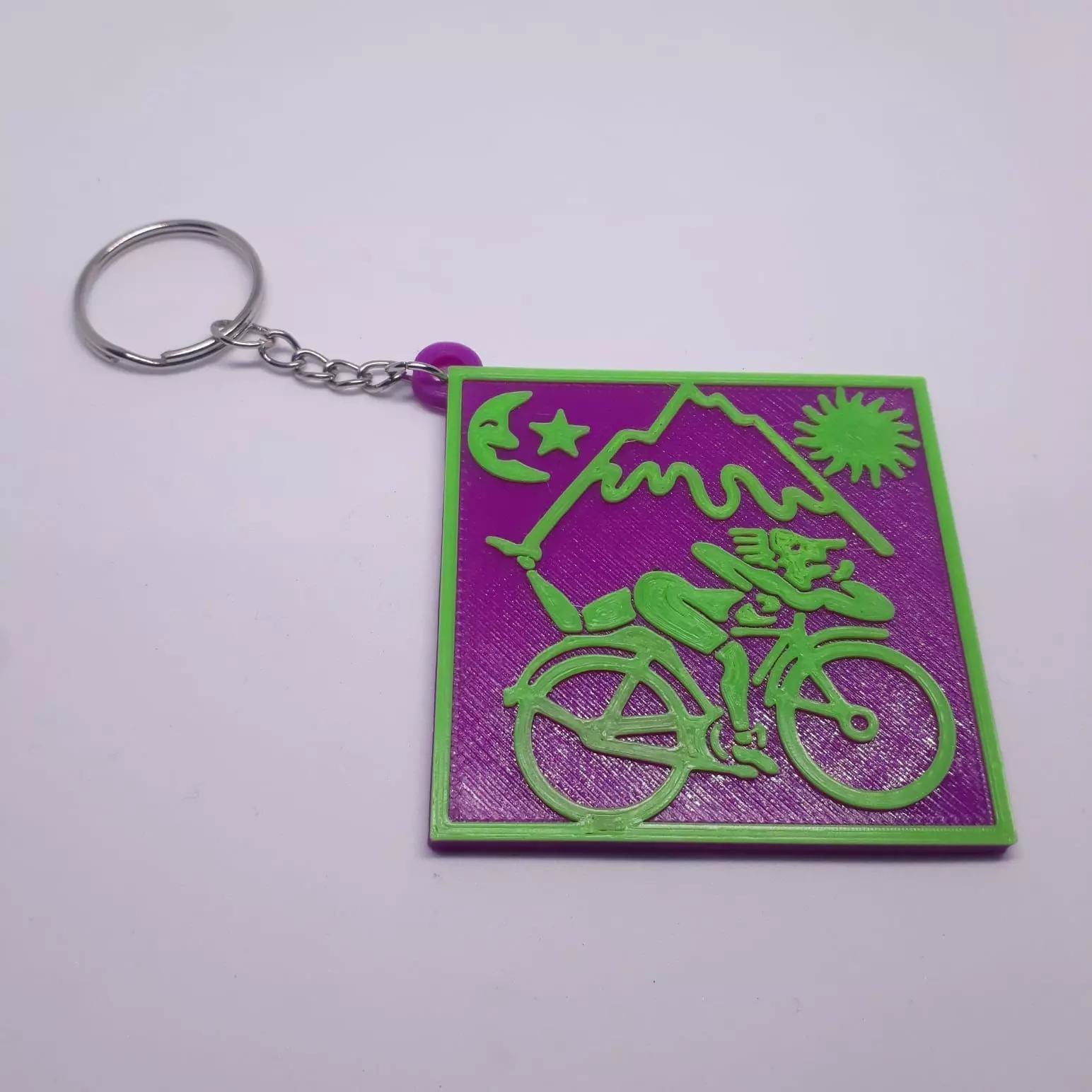 Hoffman Trippy Keychain 3D print model