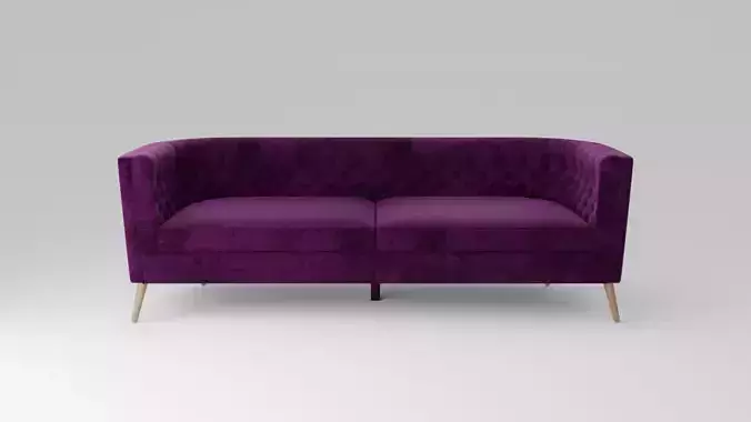 Belair Velvet Sofa