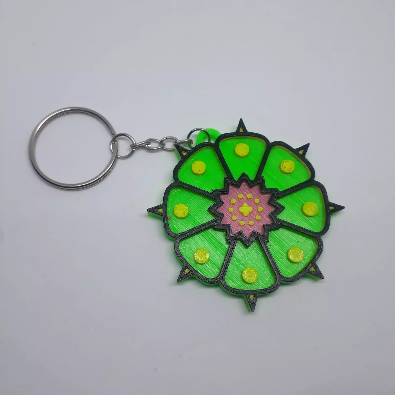 Peyote Keychain 3D print model