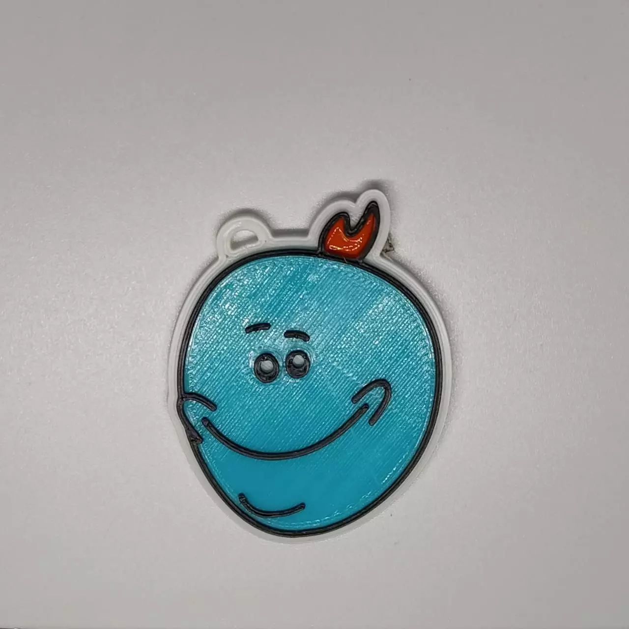 Meeseeks Keychain 3D print model
