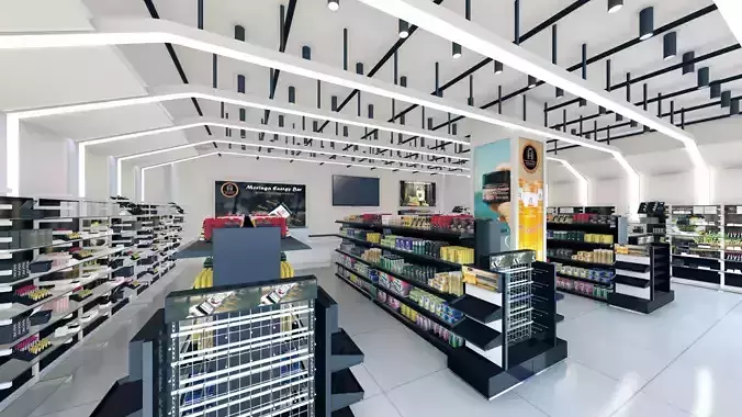 health and beauty mart interior design 