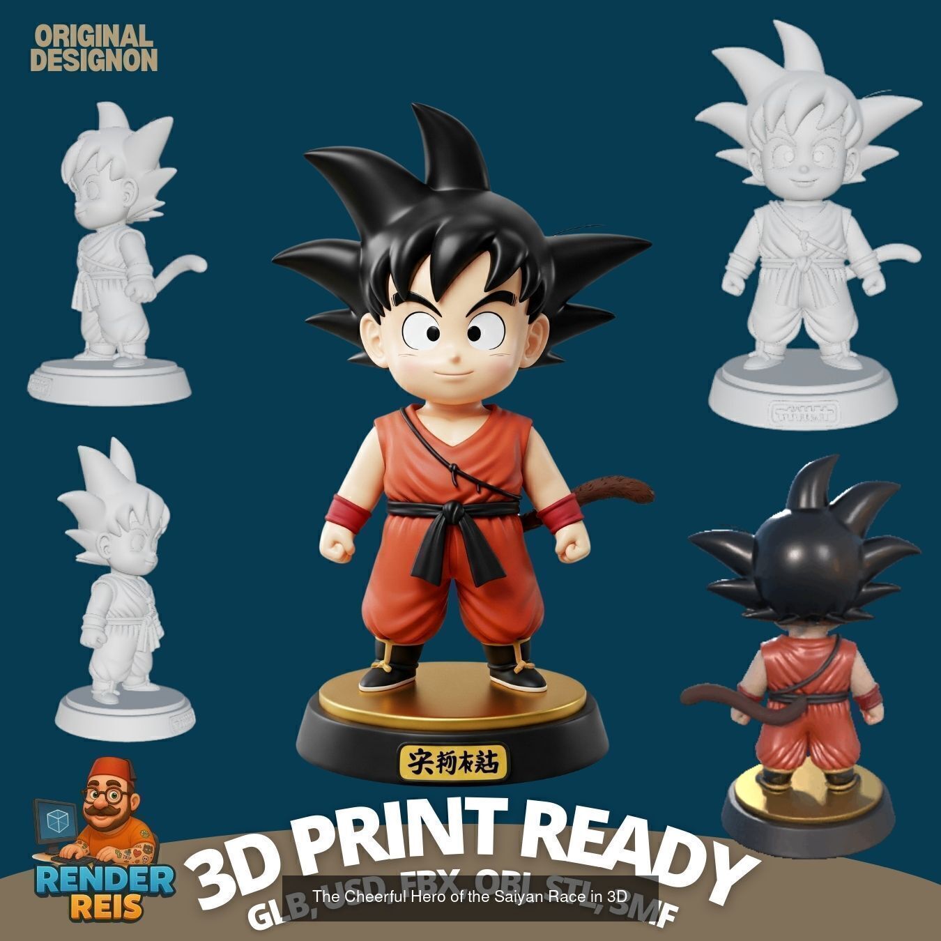 27 Mini Hero Figures  3D Printable Character Collection Set _13