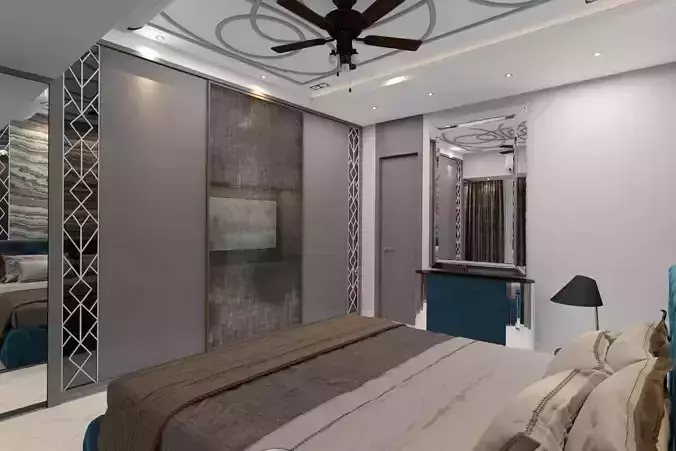 MODERN BEDROOM SCENE DS004