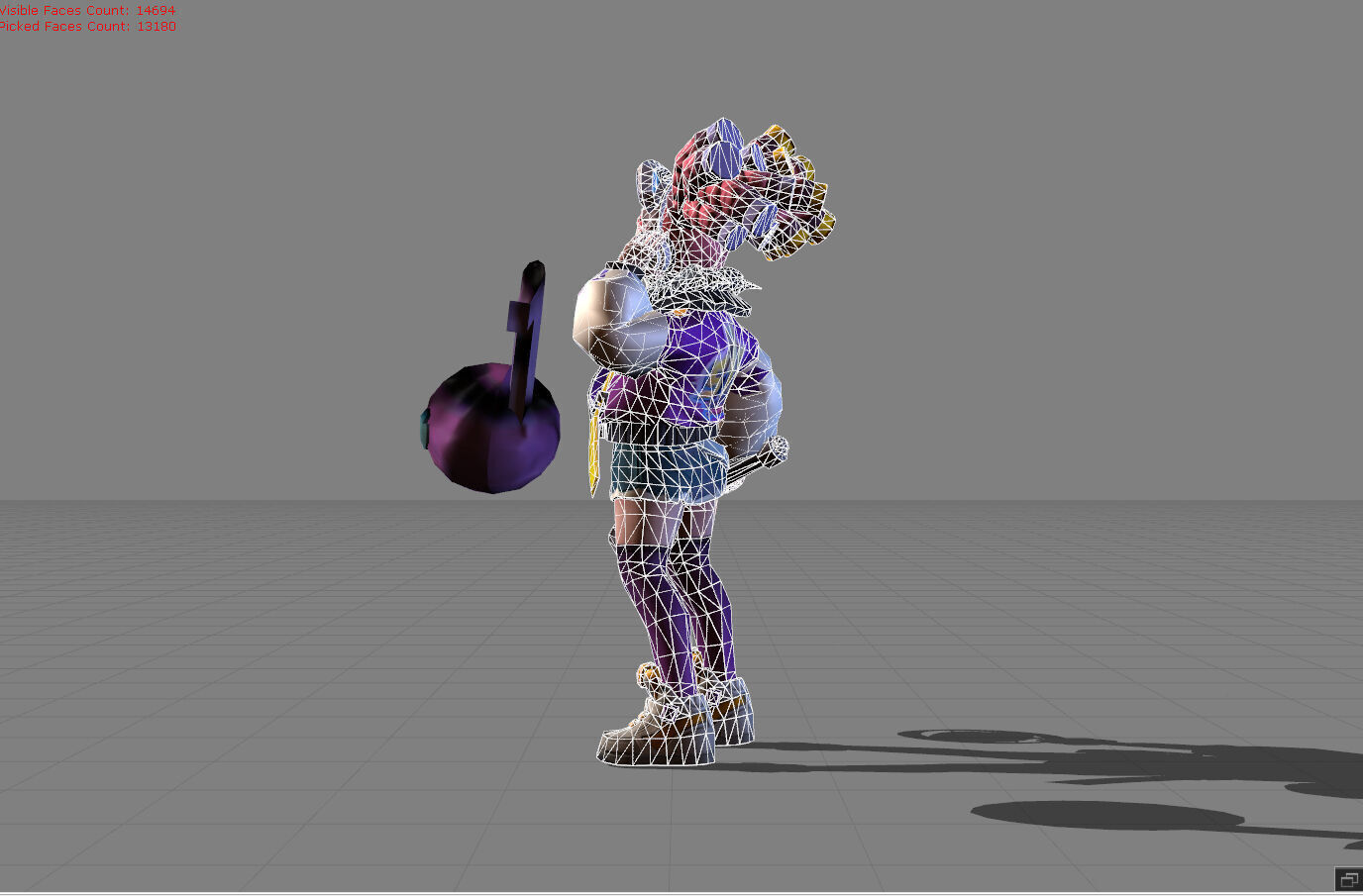 Lylia Future Star Low-poly 3D model_7