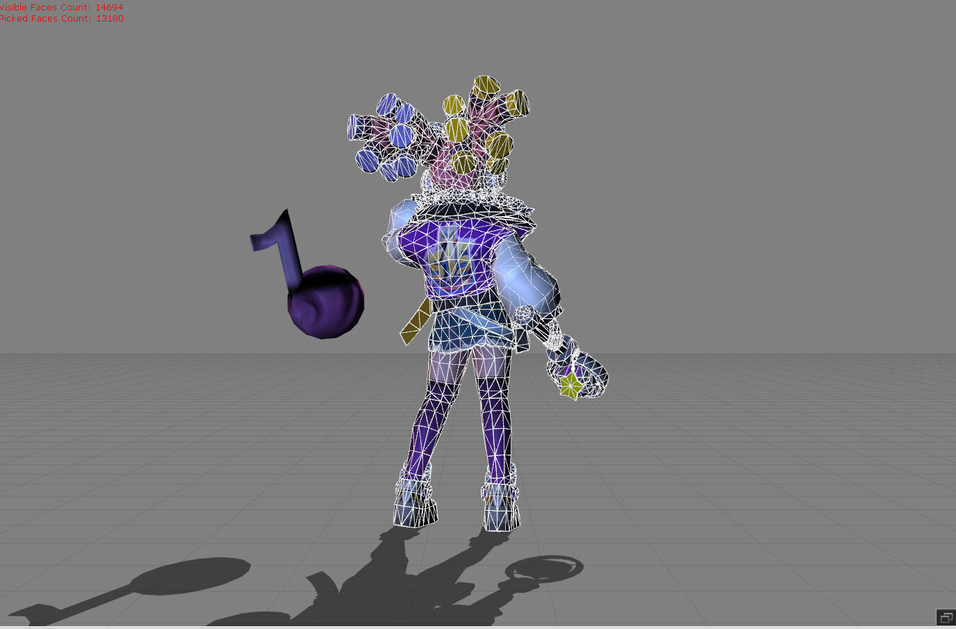 Lylia Future Star Low-poly 3D model_8