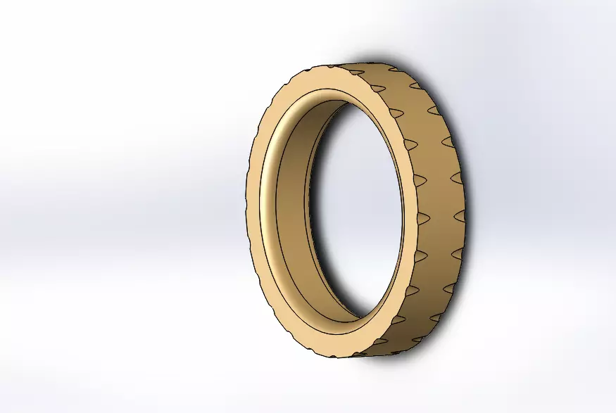 golden ring 3D model_0