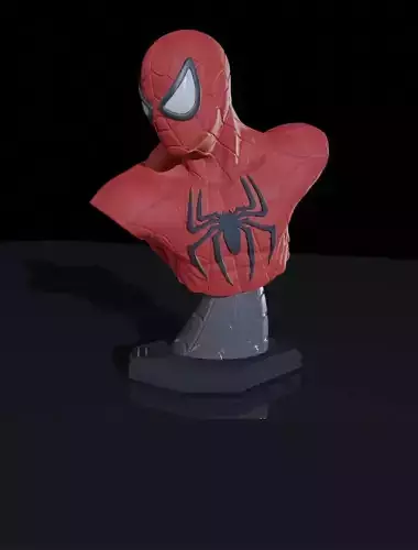 Spiderman Bust STL