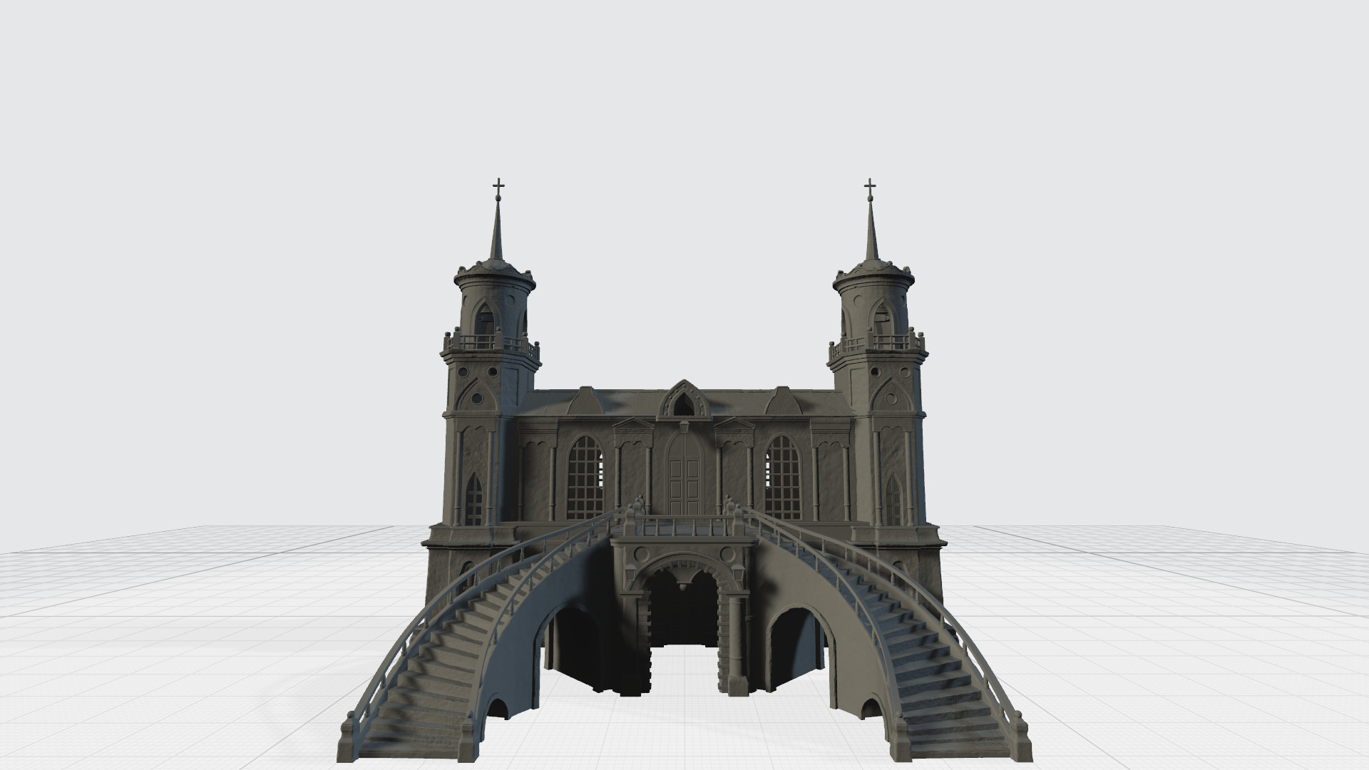 Castle 3D print model_15