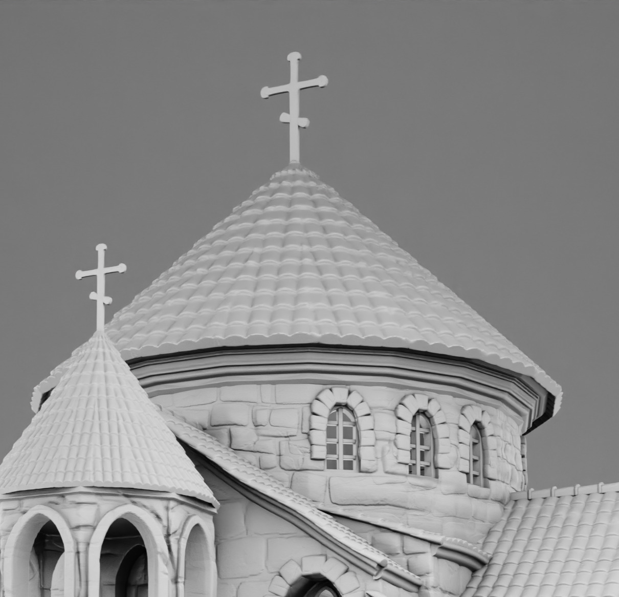 The old church 3D print model_3