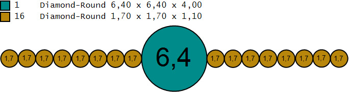 PACK SOLITAIRE ROUND 1 CT  3D print model_5