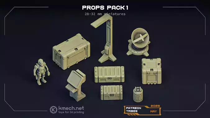 PROPS Pack sci-fi