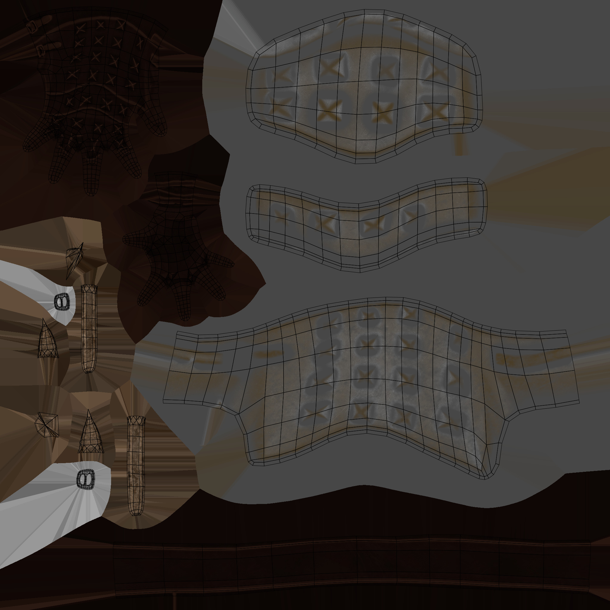 House Arryn Guard - Game of Thrones Low-poly 3D model_9