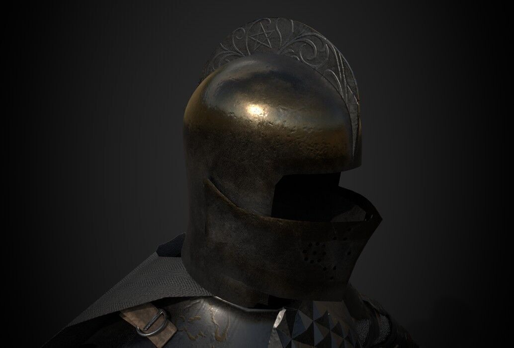 House Arryn Guard - Game of Thrones Low-poly 3D model_3