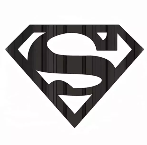 Batman vs Superman Text Flip Keychain 3D print model_0