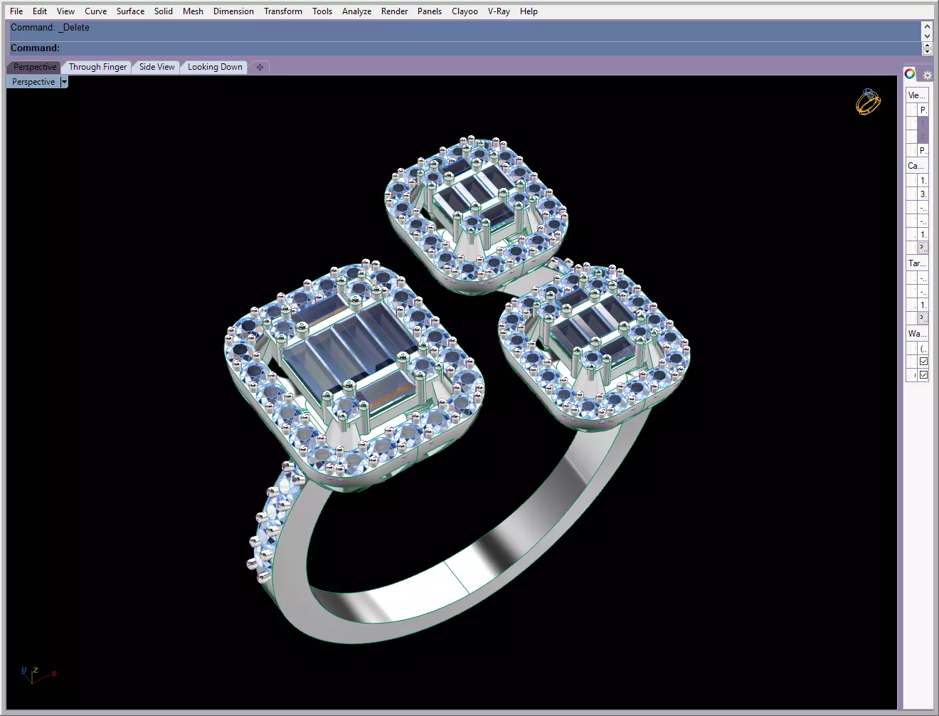 A ring to shine 3D print model
