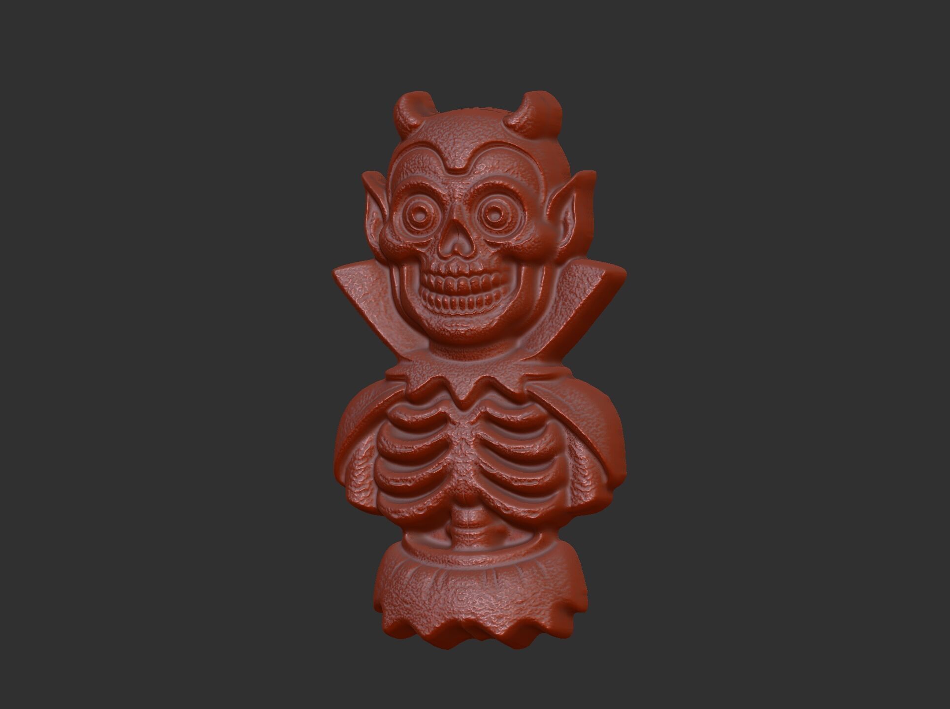 devil scary monster cnc doubleside model 3D print model_10