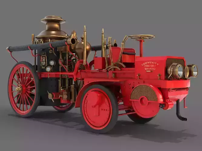 1911 Christie Fire Engine