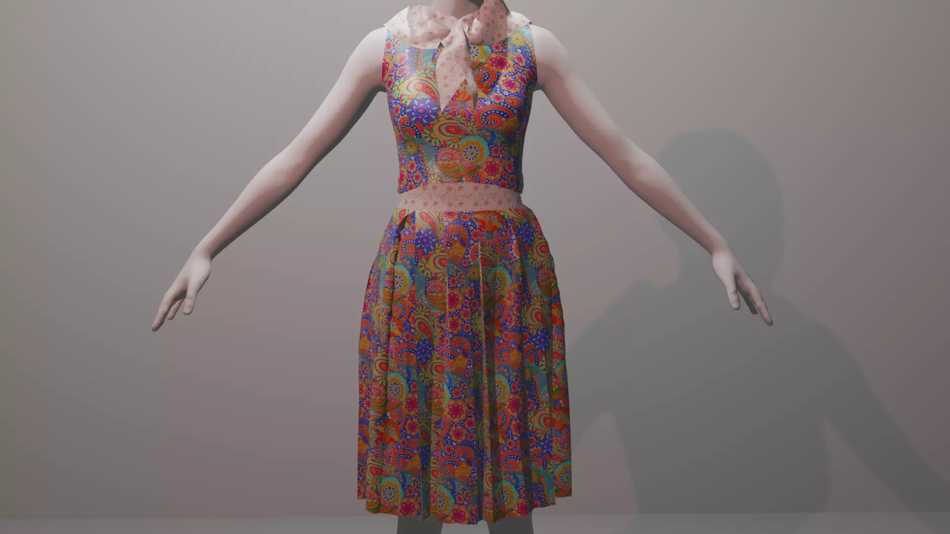 ROBE POUR FEMME 3D model