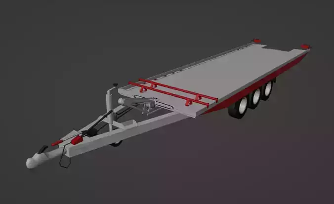 Abschlepp Transport Car Trailer Flat