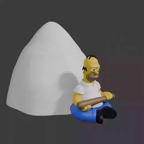Homer Simpson sugar bowl