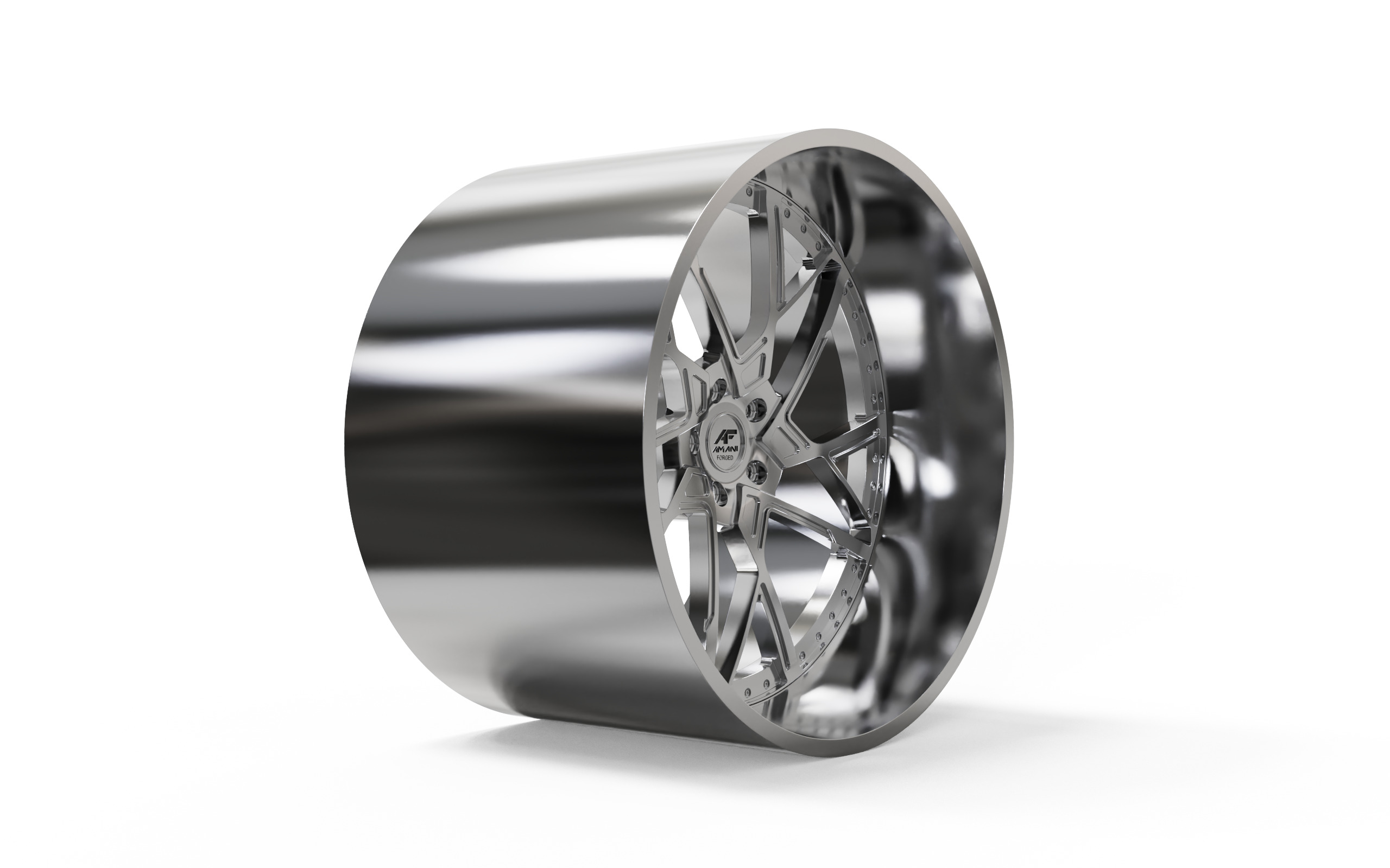  AMANI FORGED Pura ORIGINAL  wheel 3D print model_7
