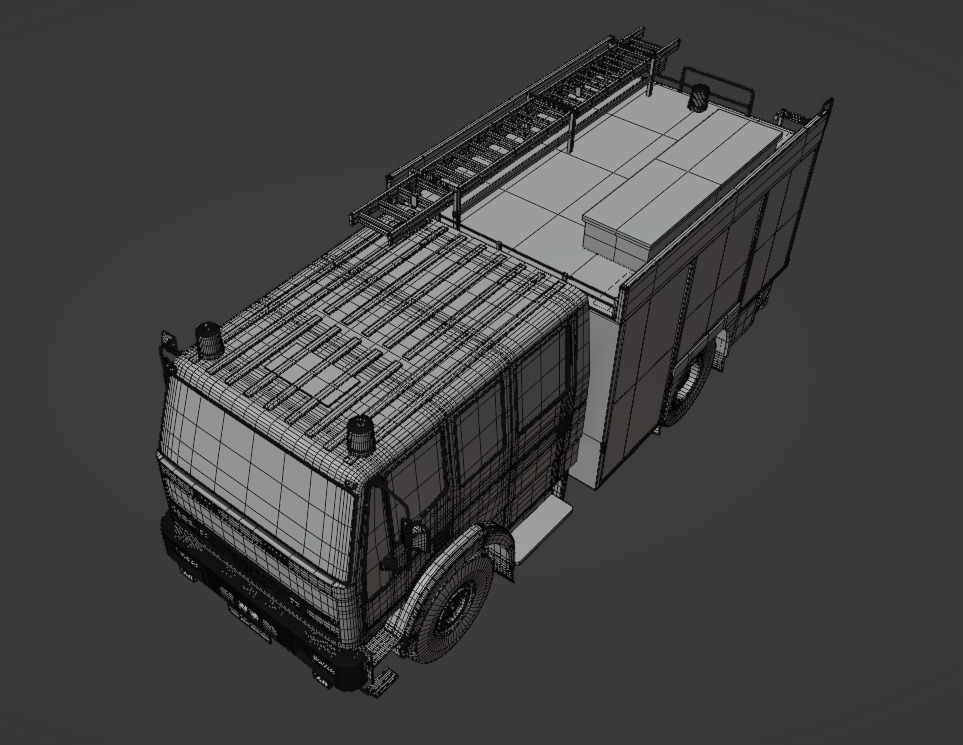 IVECO EUROFIRE FF 140 E 28 3D model_14