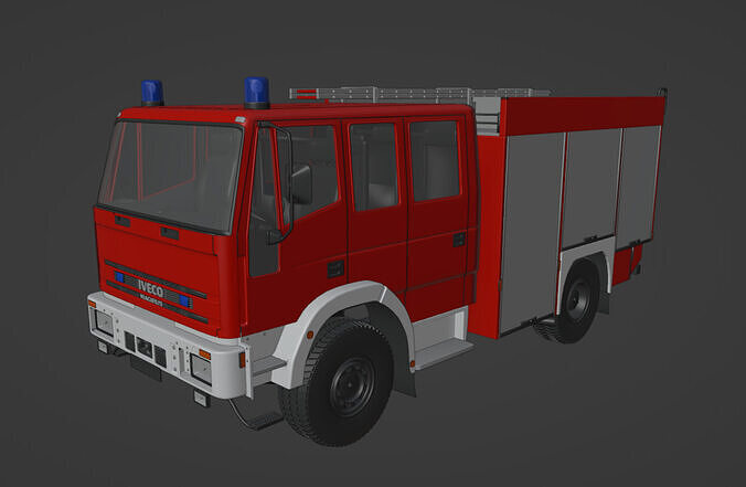 IVECO EUROFIRE FF 140 E 28 3D model