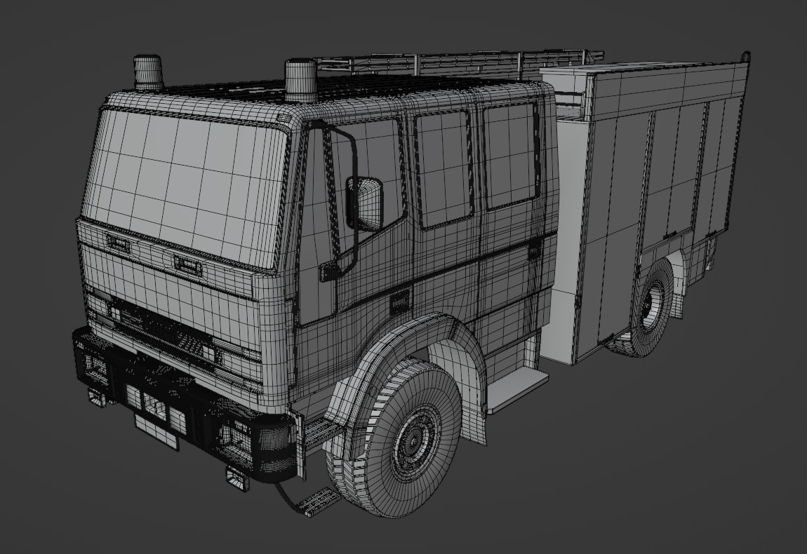 IVECO EUROFIRE FF 140 E 28 3D model_11