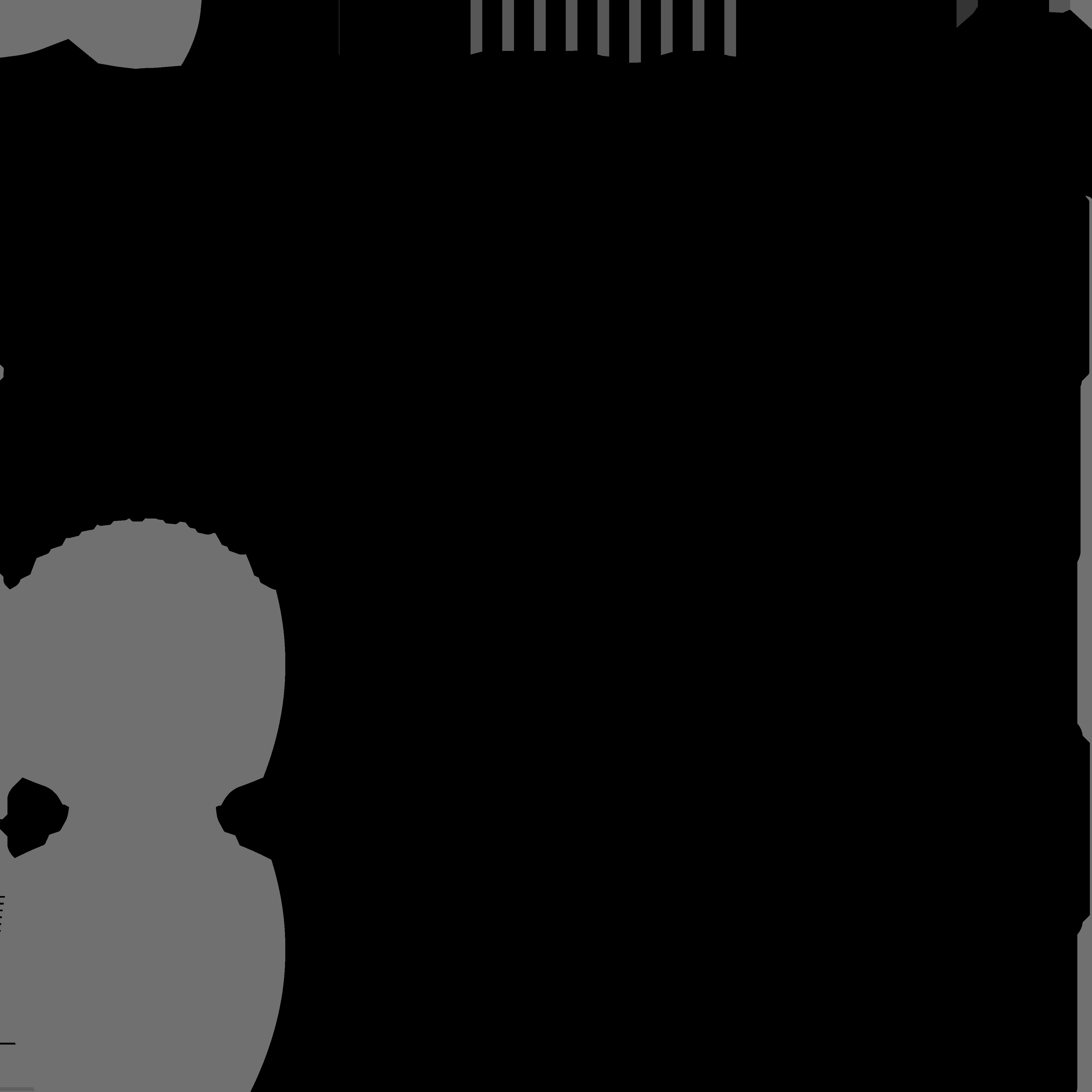 Wooden Round Coffee Table 3D Model Low-poly 3D model_8