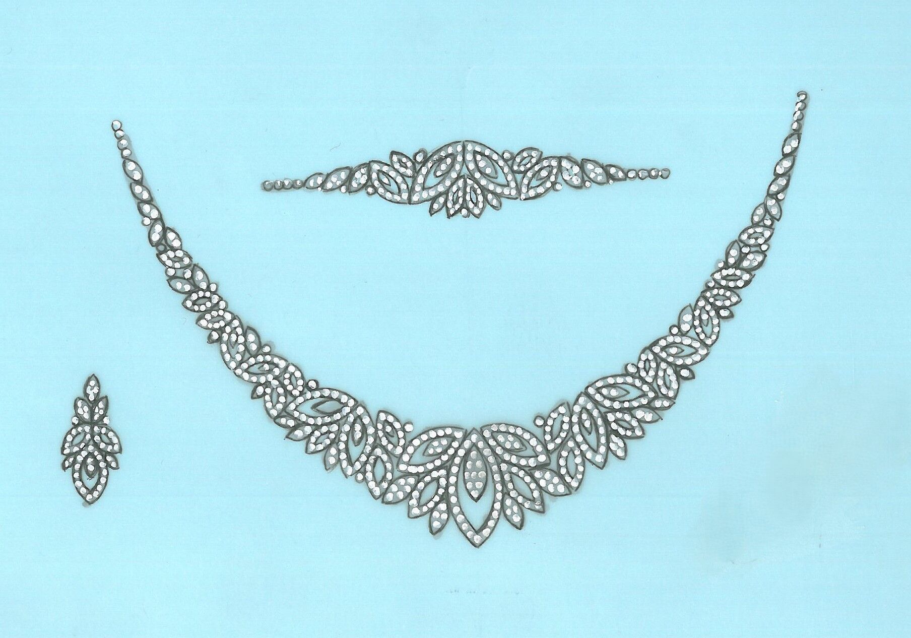 Gold Set  3D print model_7