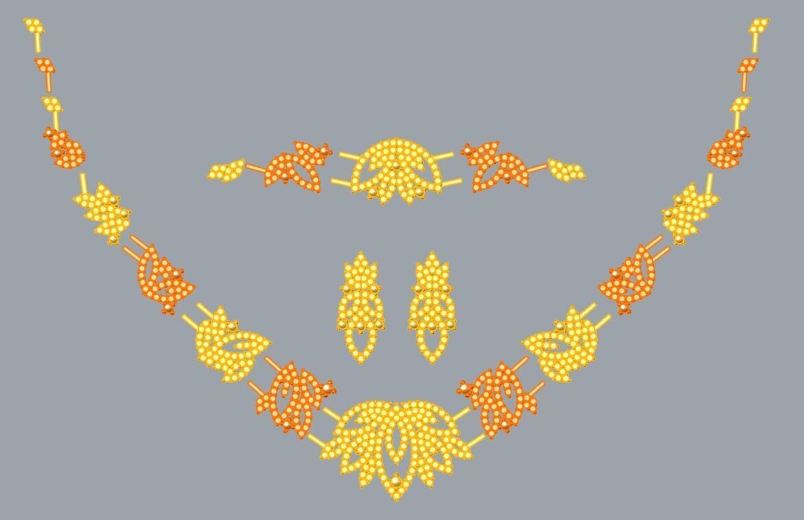 Gold Set  3D print model_4