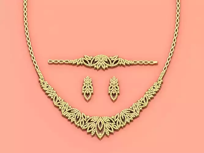 Gold Set  3D print model