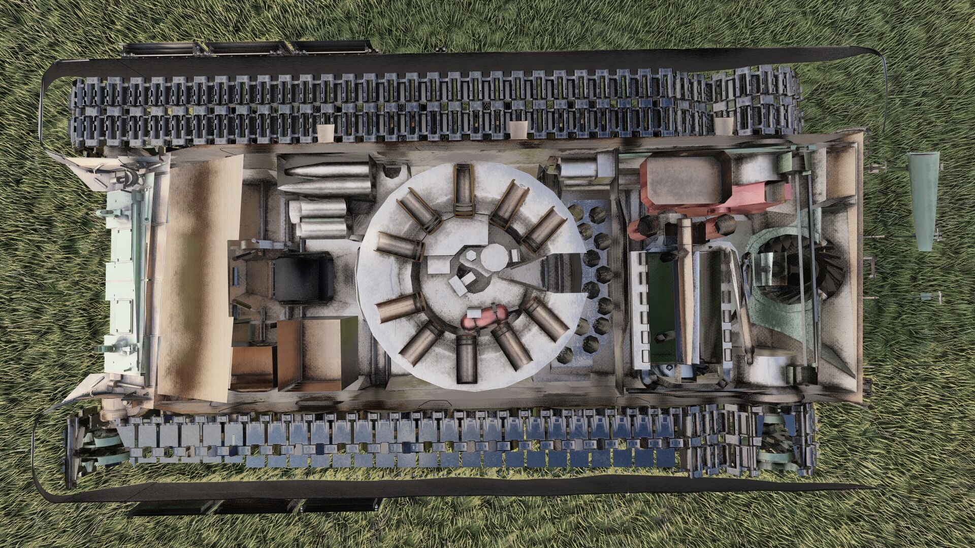 Tank T-90A 3D model_23