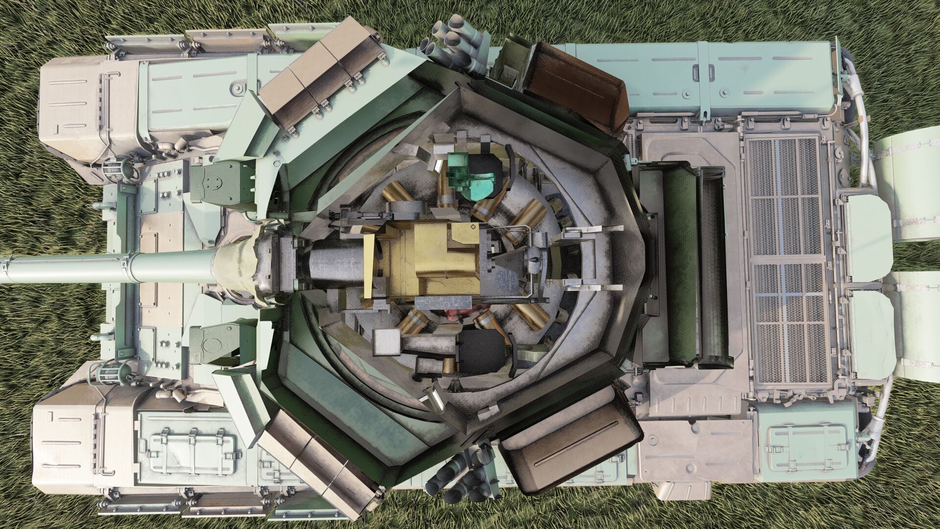 Tank T-90A 3D model_18