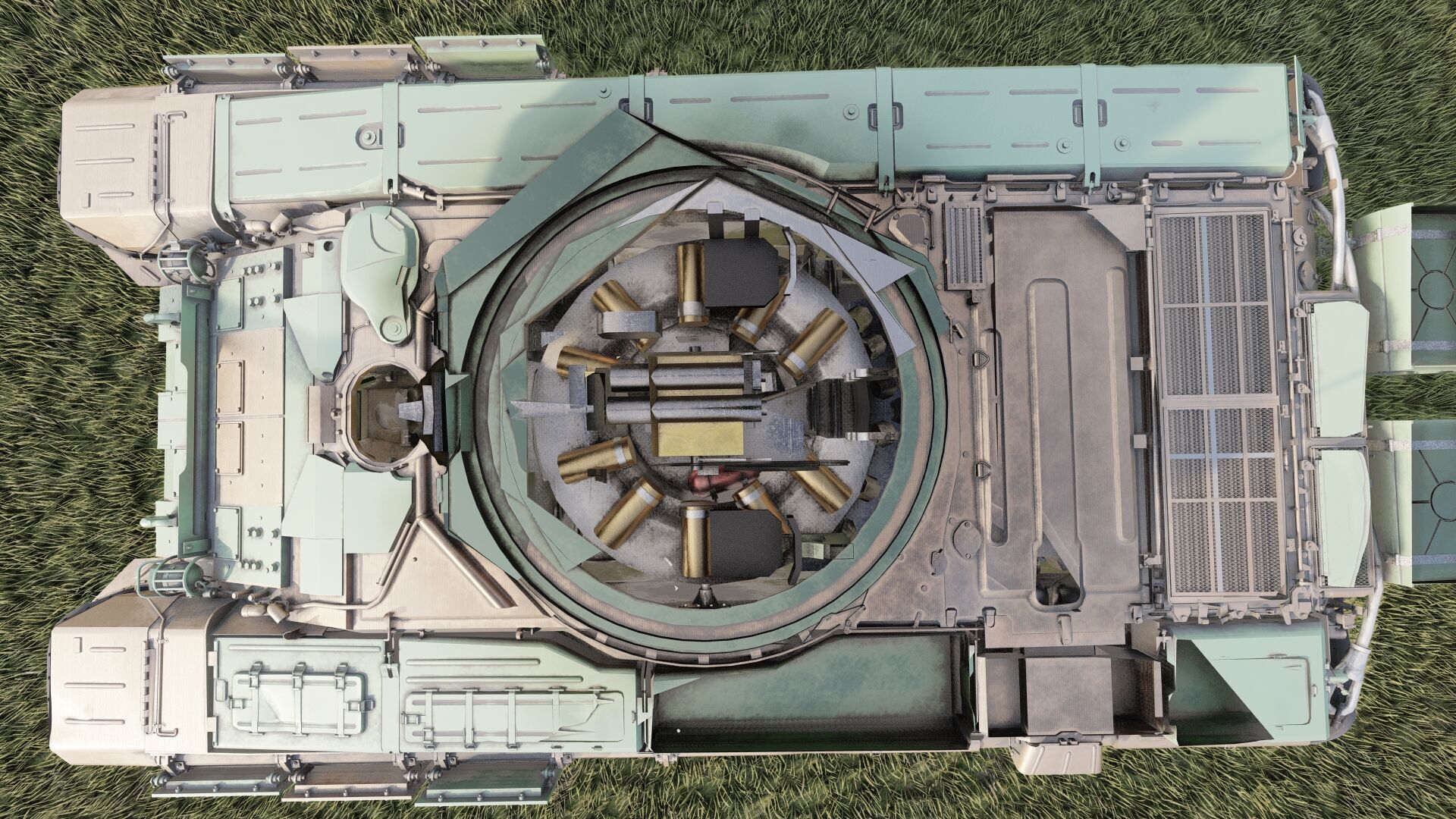 Tank T-90A 3D model_20