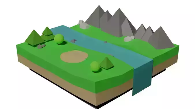 Low poly Environment