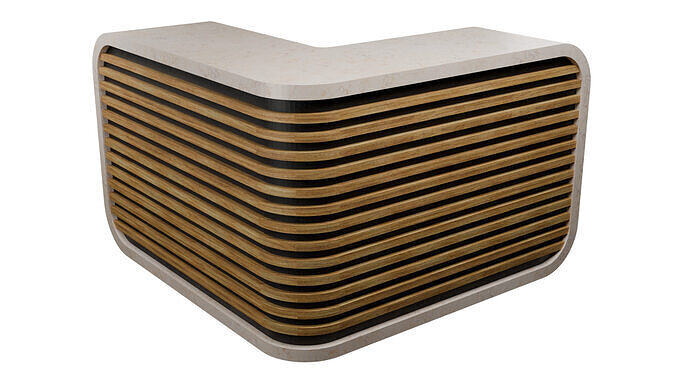 Info Display Counter type 5 3D model