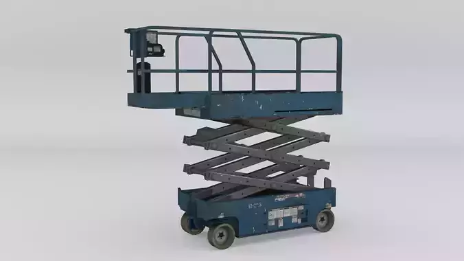 Low poly Car Lift