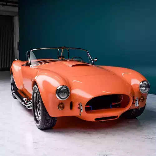 Classic Shelby Cobra Style Roadster