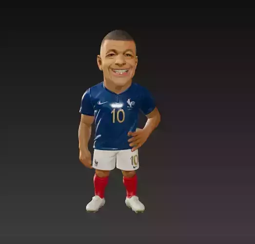 Kylian Mbappe Mini Fut Series 2 3D print model