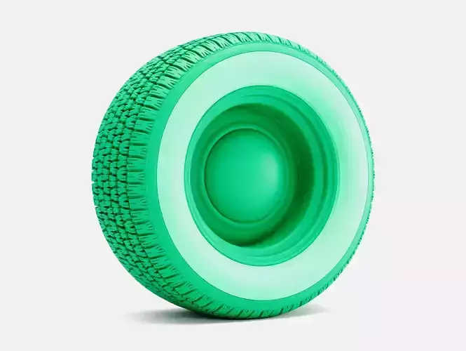15x10 Smoothie Wheel Diamond Back III Tire