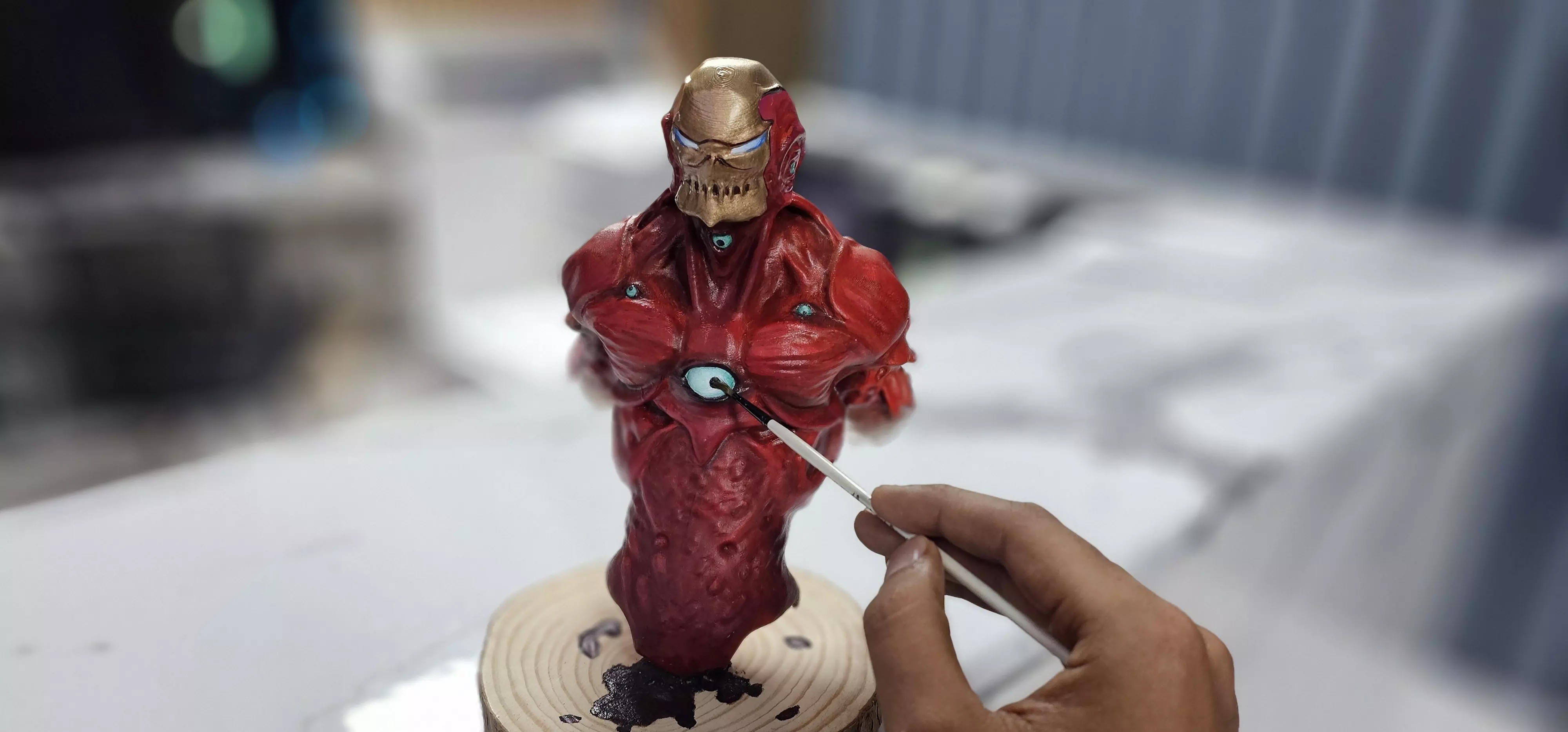 Iron man Zombie 3D print model