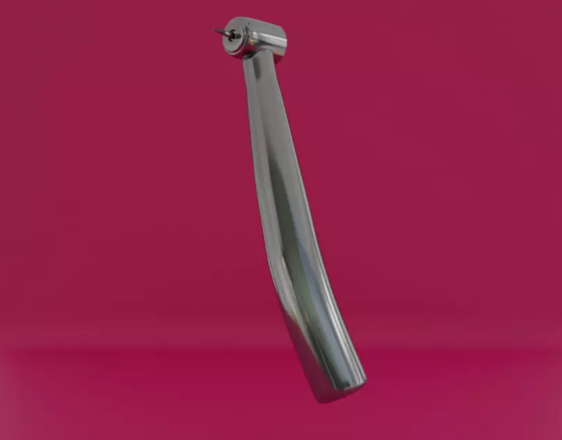 Handpiece in Dentistry 3D model_0