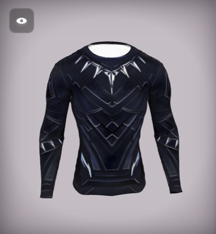 T shirt model 3D model_2