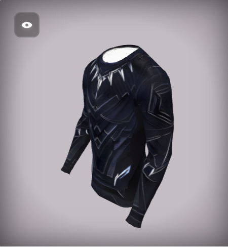 T shirt model 3D model_3