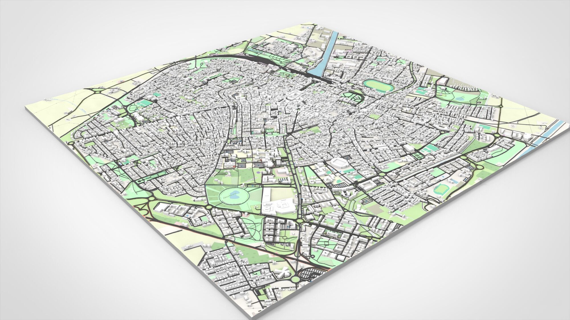 Cityscape Ravenna Italy 3D model_13