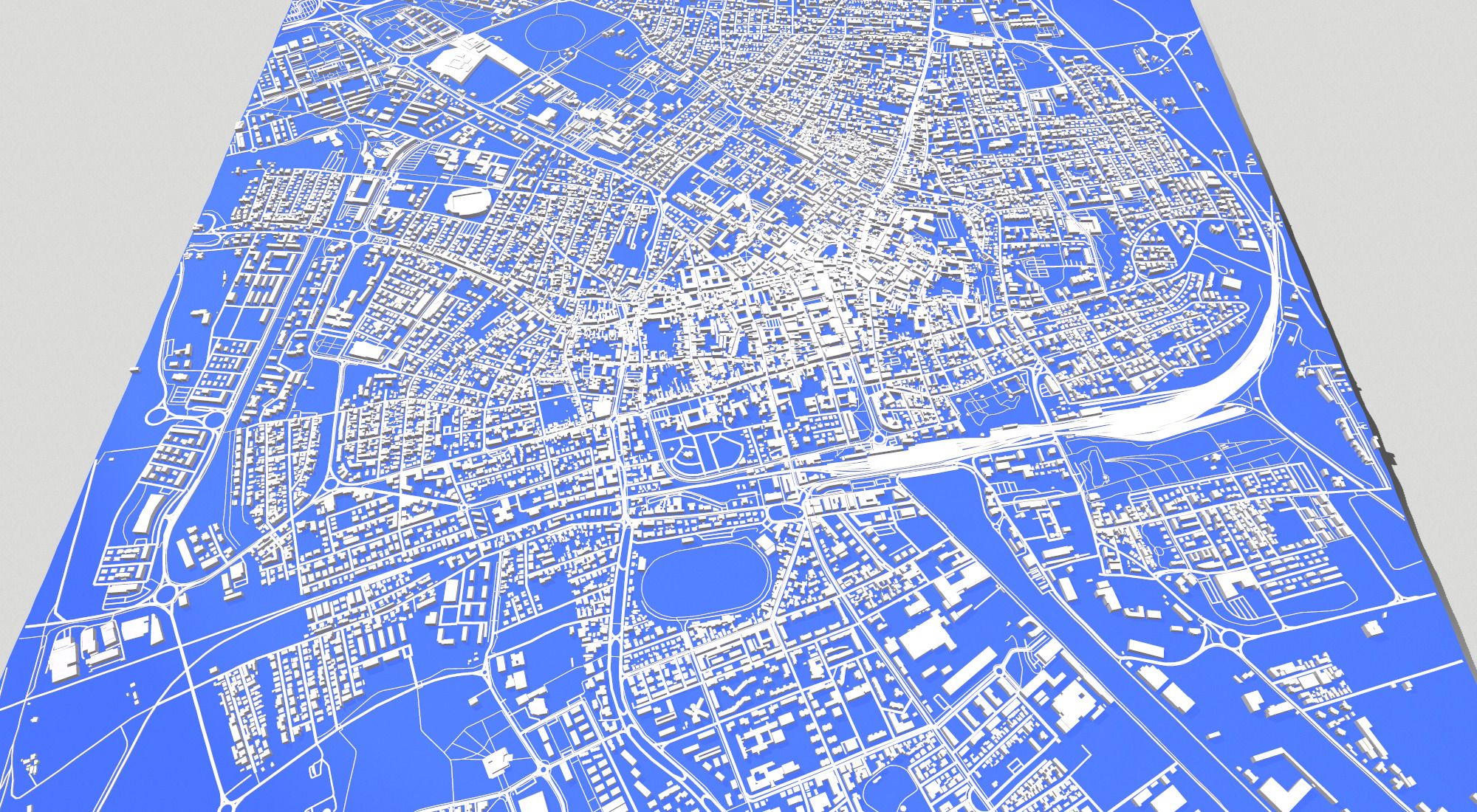 Cityscape Ravenna Italy 3D model_3