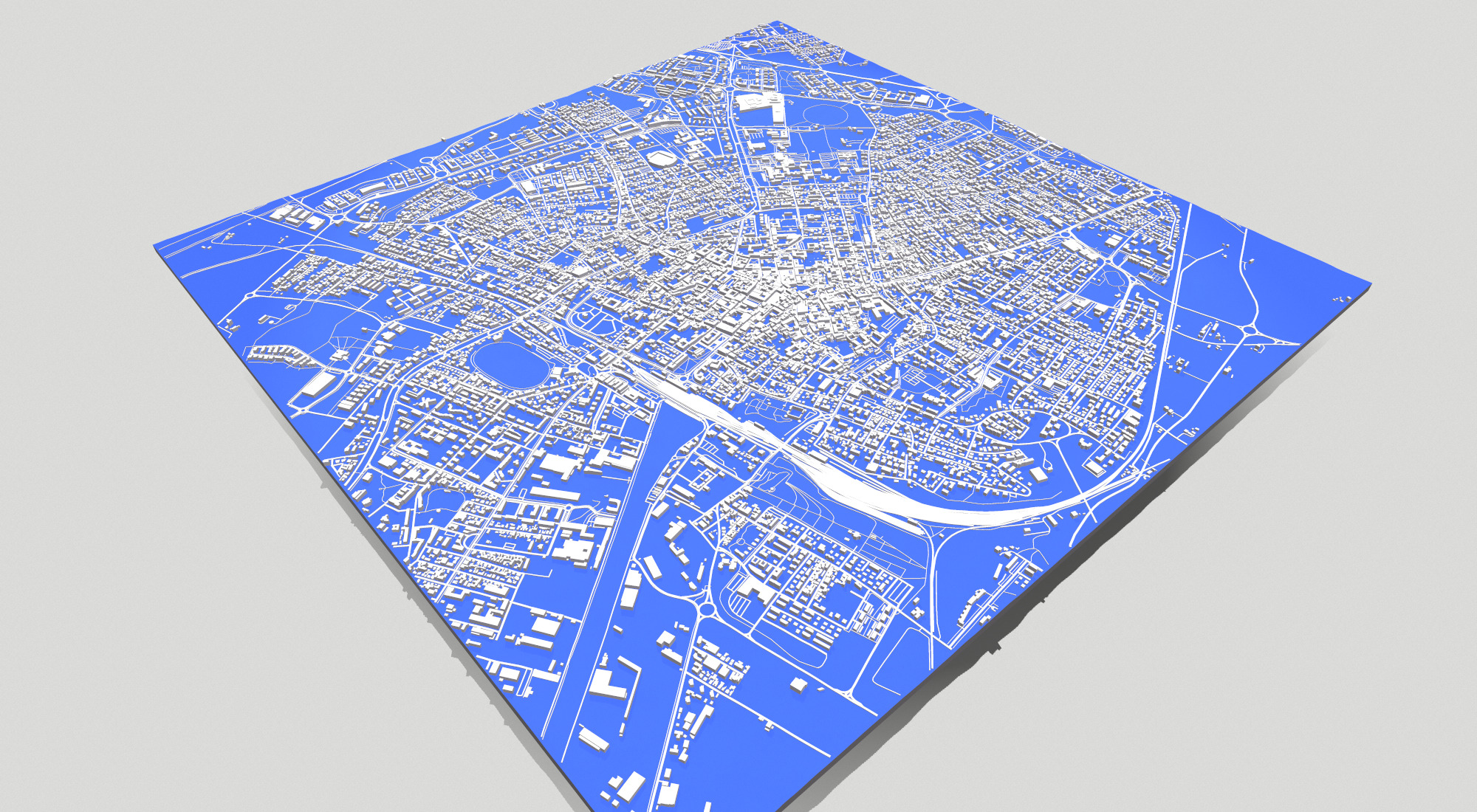 Cityscape Ravenna Italy 3D model_11