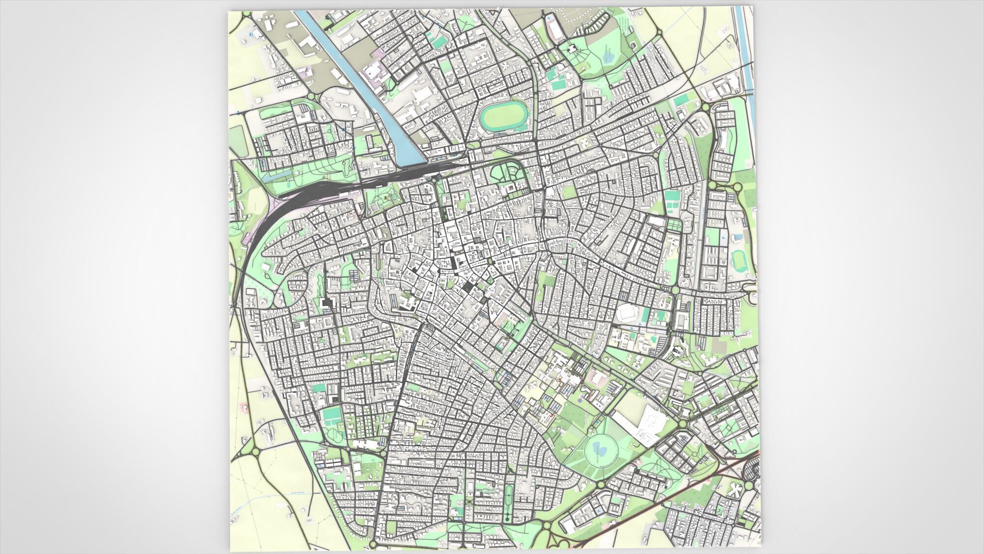 Cityscape Ravenna Italy 3D model_15