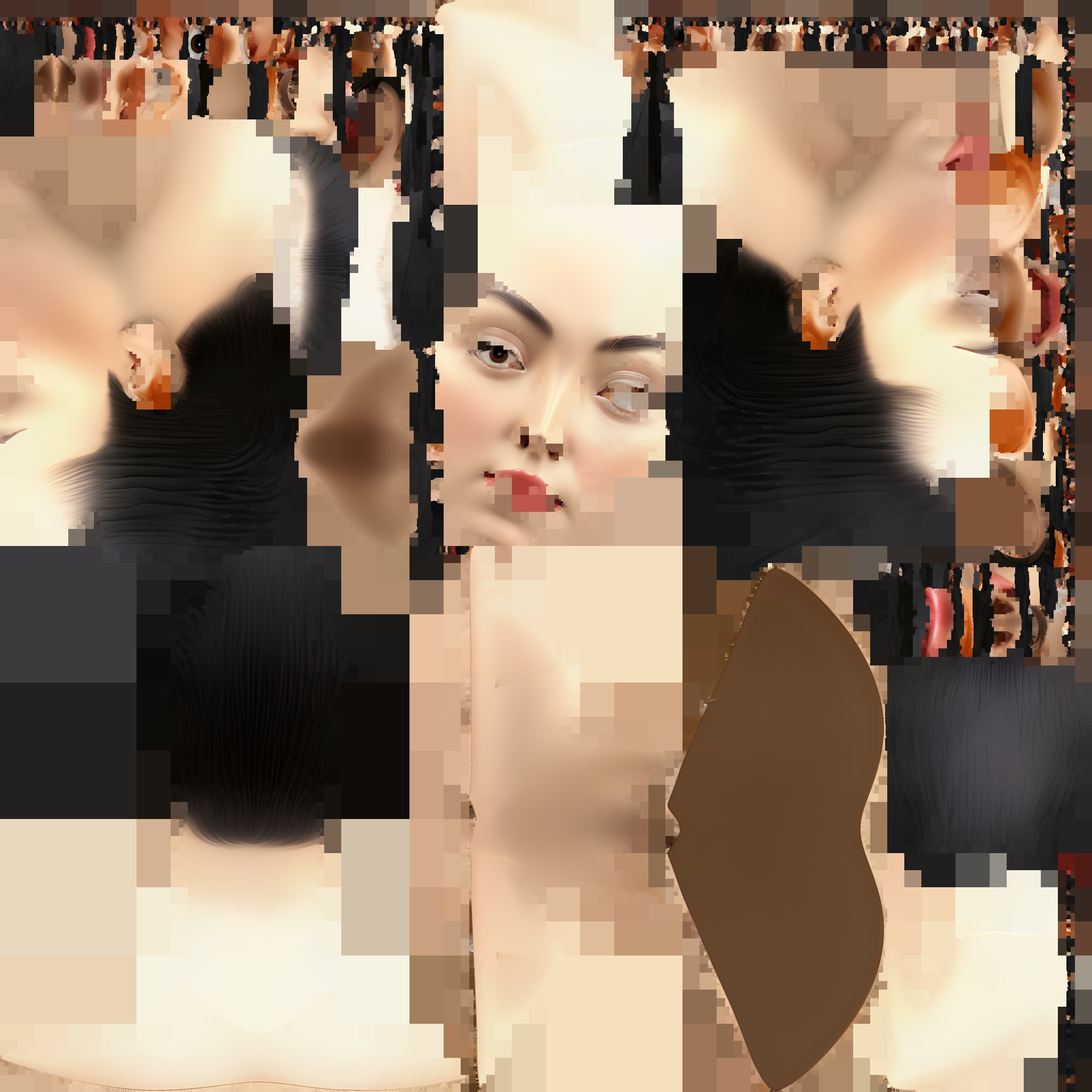 Female 3D Model  3D model_1